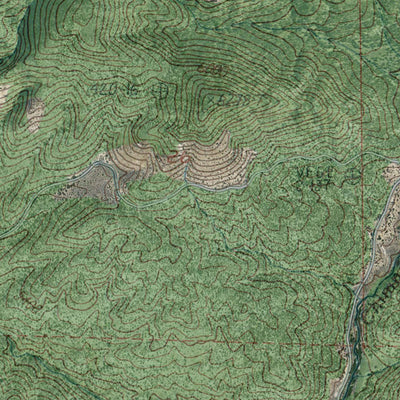 Western Michigan University CA-Lamont Peak: GeoChange 1983-2012 digital map
