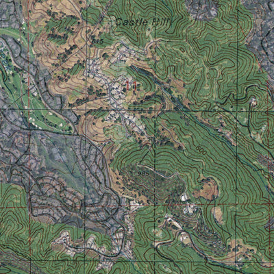 Western Michigan University CA-Las Trampas Ridge: GeoChange 1993-2012 digital map