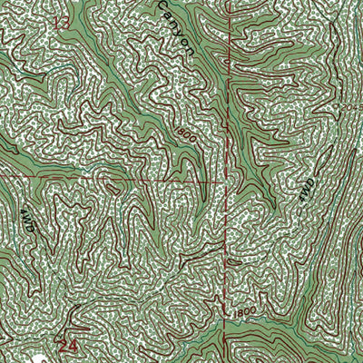 Western Michigan University CA-Lower Lake: Authoritative US Topos 1993 digital map