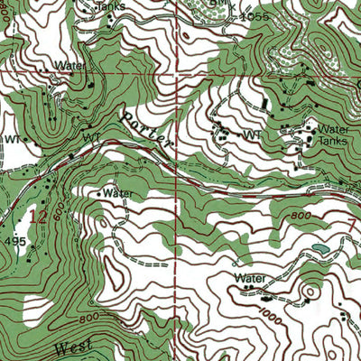 Western Michigan University CA-Mark West Springs: Authoritative US Topos 1993 digital map