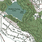 Western Michigan University CA-Middletown: Authoritative US Topos 1993 digital map