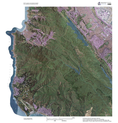Western Michigan University CA-Montara Mountain: GeoChange 1956-2012 digital map
