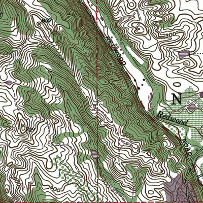 Western Michigan University CA-Napa: Authoritative US Topos 1951 digital map