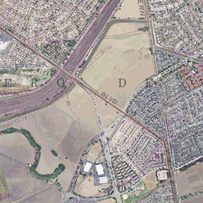 Western Michigan University CA-Newark: GeoChange 1958-2012 digital map