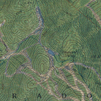 Western Michigan University CA-NV-South Lake Tahoe: GeoChange 1992-2012 digital map