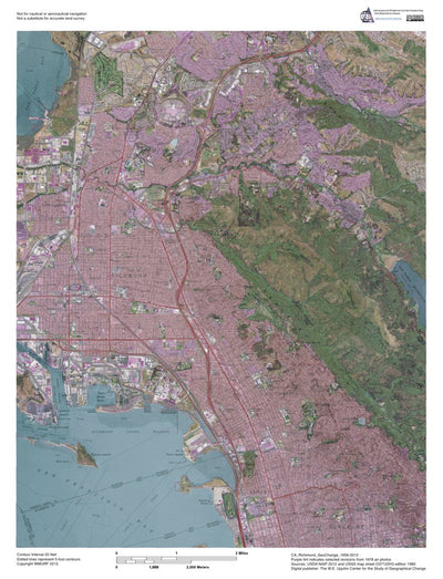 Western Michigan University CA-Richmond: GeoChange 1958-2012 digital map