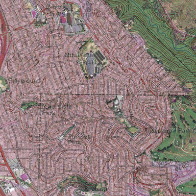 Western Michigan University CA-Richmond: GeoChange 1958-2012 digital map