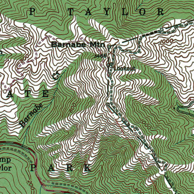 Western Michigan University CA-San Geronimo: Authoritative US Topos 1954 digital map