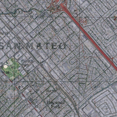Western Michigan University CA-San Mateo: GeoChange 1993-2012 digital map