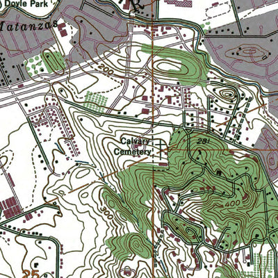 Western Michigan University CA-Santa Rose: Authoritative US Topos 1954 digital map