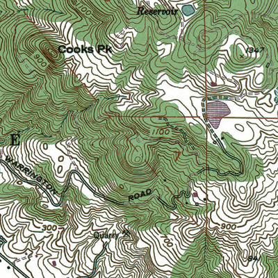 Western Michigan University CA-Santa Rose: Authoritative US Topos 1954 digital map