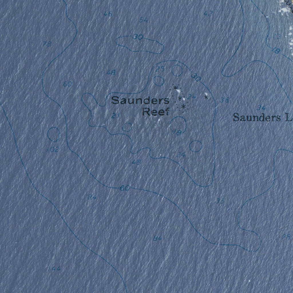 CA-Saunders Reef: GeoChange 1957-2012 Map by Western Michigan ...