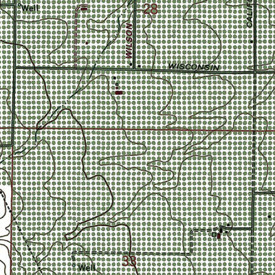 Western Michigan University CA-Wildwood School: Authoritative US Topos 1959 digital map