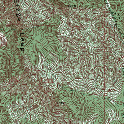 Western Michigan University CA-Yountville: Authoritative US Topos 1951 digital map