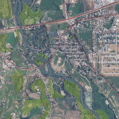 Western Michigan University CO-BAYFIELD: GeoChange 1967-2011 digital map