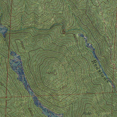 Western Michigan University CO-Buckhorn Mountain: GeoChange 1958-2011 digital map