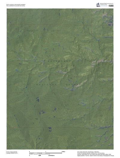 Western Michigan University CO-Crystal Mountain: GeoChange 1958-2011 digital map
