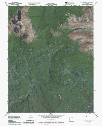 Western Michigan University CO-DOLORES PEAK: GeoChange 1952-2011 digital map