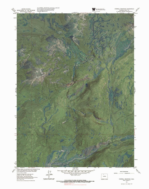 Western Michigan University CO-FARWELL MOUNTAIN: GeoChange 1957-2011 digital map