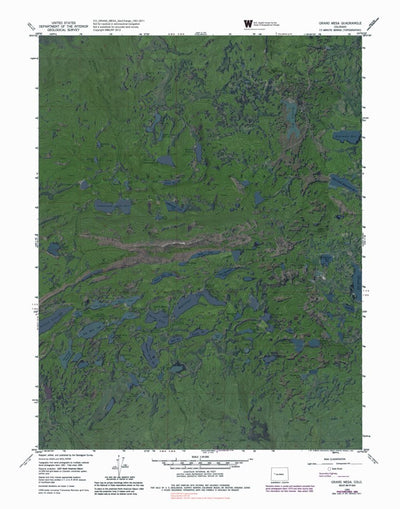 Western Michigan University CO-GRAND MESA: GeoChange 1951-2011 digital map