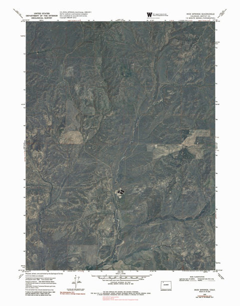 Western Michigan University CO-IRON SPRINGS: GeoChange 1968-2011 digital map