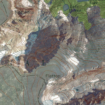 Western Michigan University CO-McHenrys Peak: GeoChange 1953-2011 digital map