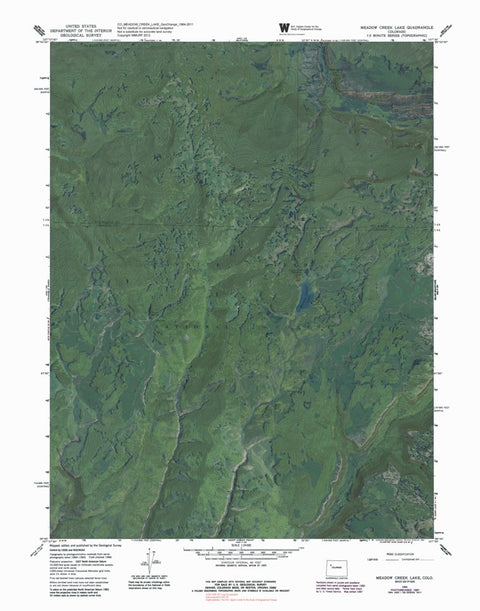 Western Michigan University CO-MEADOW CREEK LAKE: GeoChange 1964-2011 digital map