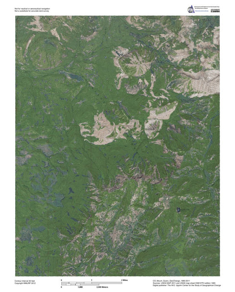 Western Michigan University CO-Mount Guero: GeoChange 1965-2011 digital map