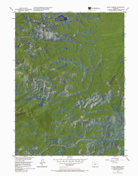 Western Michigan University CO-MOUNT WERNER: GeoChange 1952-2011 digital map