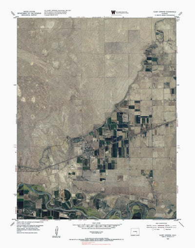 Western Michigan University CO-OLNEY SPRINGS: GeoChange 1947-2011 digital map