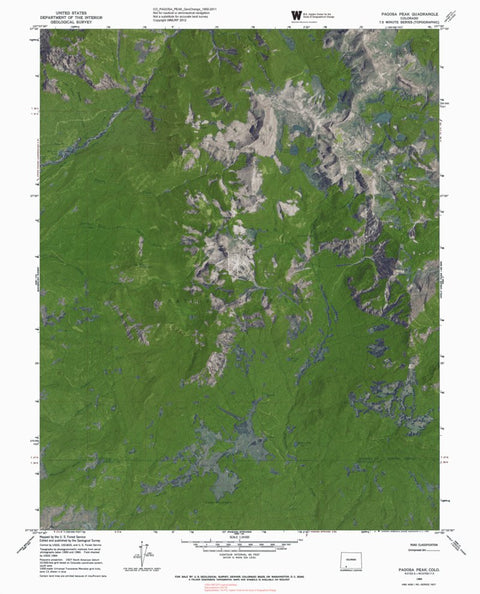 Western Michigan University CO-PAGOSA PEAK: GeoChange 1950-2011 digital map