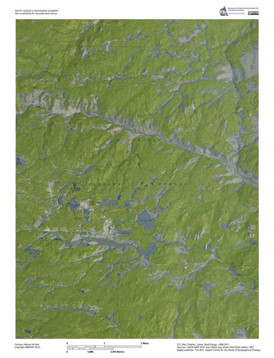 Western Michigan University CO-Red Feather Lakes: GeoChange 1966-2011 digital map