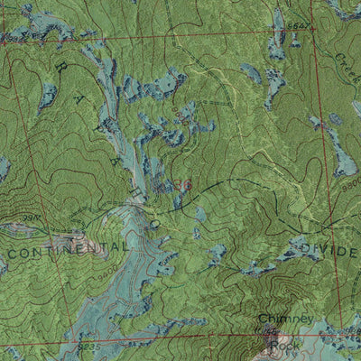 Western Michigan University CO-WHITELEY PEAK: GeoChange 1952-2011 digital map