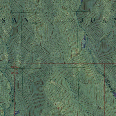 Western Michigan University CO-WOLF CREEK PASS: GeoChange 1977-2011 digital map