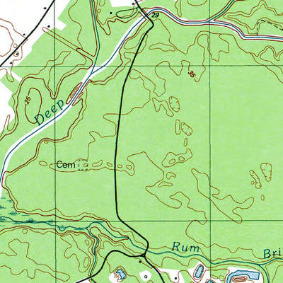 Western Michigan University DE-Georgetown: Authoritative US Topos 1992 digital map