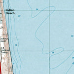 Western Michigan University DE-Rehoboth Beach: Authoritative US Topos 1984 digital map