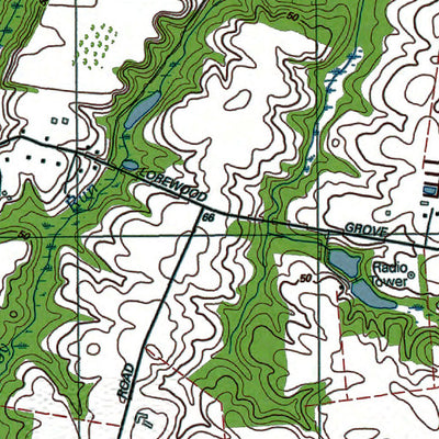 Western Michigan University DE-Saint Georges: Authoritative US Topos 1993 digital map
