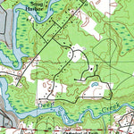Western Michigan University DE-Seaford East: Authoritative US Topos 1992 digital map