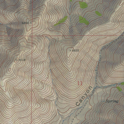 Western Michigan University ID-BLIZZARD MOUNTAIN SOUTH: GeoChange 1971-2013 digital map