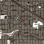 Western Michigan University IL-Arlington Heights: Authoritative US Topos 1993 digital map