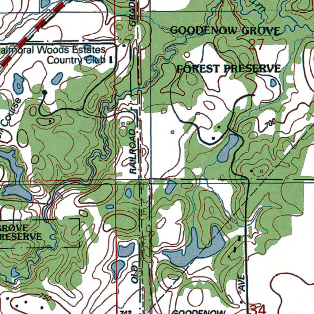 IL-IN-Dyer: Authoritative US Topos 1990 Map by Western Michigan ...