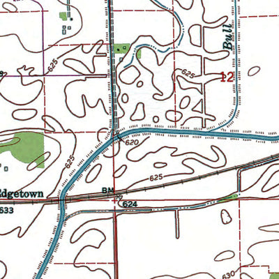 Western Michigan University IL-IN-Illiana Heights: Authoritative US Topos 1962 digital map