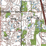 Western Michigan University IL-WI-Wadsworth: Authoritative US Topos 1993 digital map