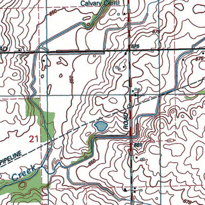 Western Michigan University IL-Wilton Center: Authoritative US Topos 1990 digital map