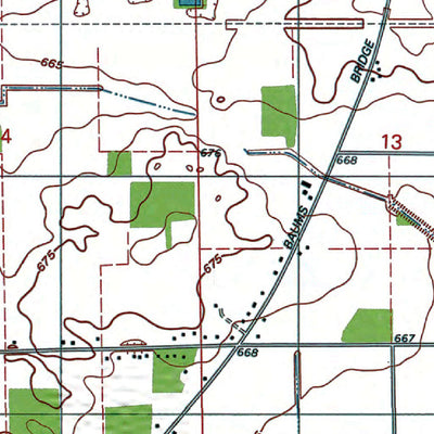Western Michigan University IN-Kouts: Authoritative US Topos 1992 digital map