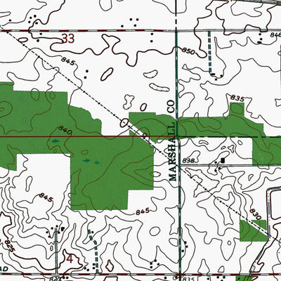 Western Michigan University IN-Nappanee West: Authoritative US Topos 1958 digital map
