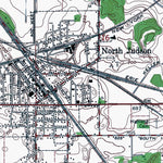 Western Michigan University IN-North Judson: Authoritative US Topos 1959 digital map