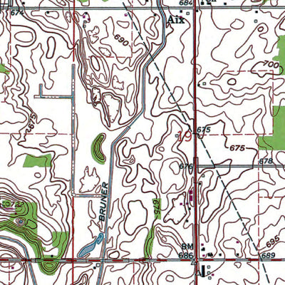 Western Michigan University IN-Parr: Authoritative US Topos 1962 digital map