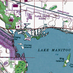Western Michigan University IN-Rochester: Authoritative US Topos 1992 digital map