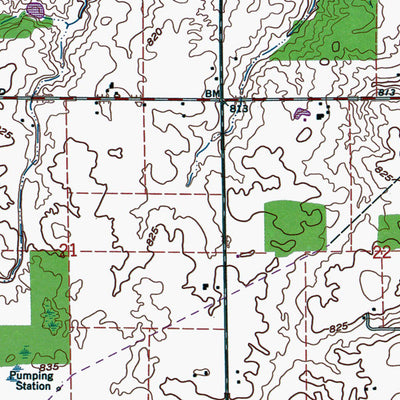 Western Michigan University IN-Wakarusa: Authoritative US Topos 1961 digital map